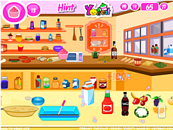 Creamy Cupcake Hidden Objects